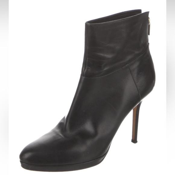 Jimmy Choo Shoes - Jimmy Choo black leather boots.